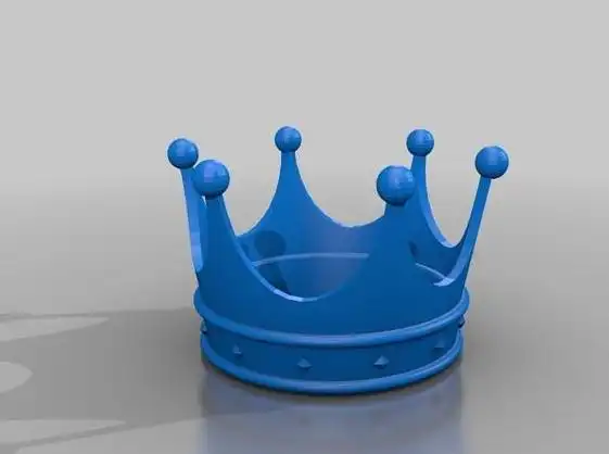 皇冠3d打印模型