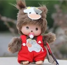 清新自然的萌萌哒可爱蒙奇奇微信头像