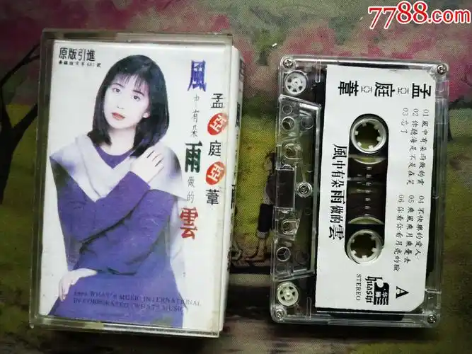 【孟庭苇】【风中有朵雨做的云】【磁带】-磁带/卡带-7788商城__七七