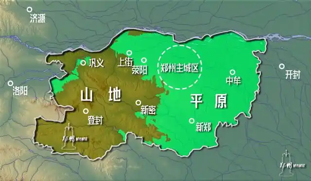 数据说明: ①城市及部分山峰海拔