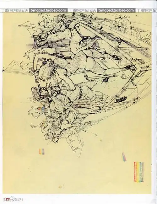 【画画吧】【赏图】金政基《2013 sketch collecti》高清扫描全集