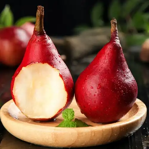 整箱甜蜜多汁应季太婆梨大啤酒梨红皮梨子红啤梨新鲜水果10斤当季