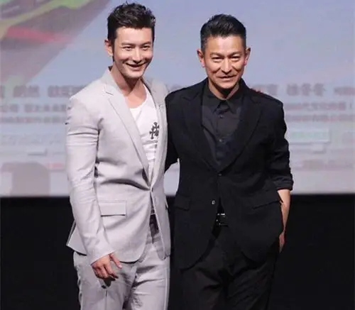 黄晓明与刘德华同框两任杨过耍帅哪个才是你的菜