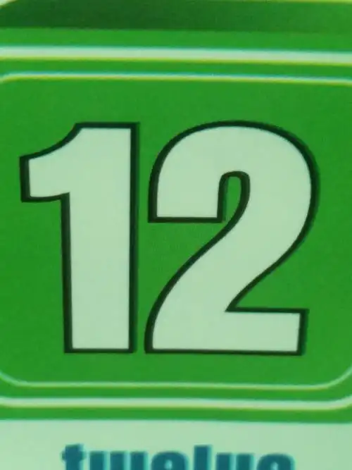 数学题:认识数字"12"