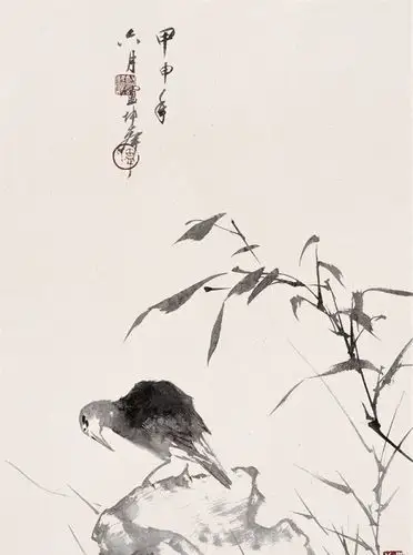 当代画竹名家卢坤峰作品欣赏