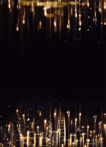 快闪动态奢华黑金论坛会议峰会酒会展会晚会邀请函 | h5微场景制作