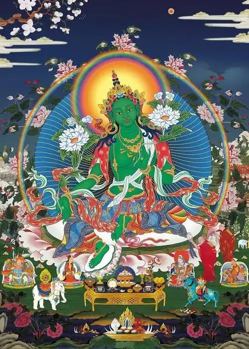 普贤菩萨佛像图片,佛菩萨长得都差不多,要如何分辨是谁? 第9张