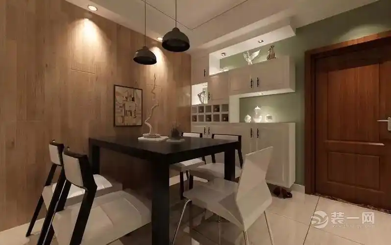 进门餐厅客厅一体如何装修?2017流行效果图推荐