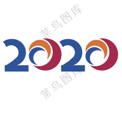 2020创意字体设计鼠年节日2020年2030003000pxepsai矢量模版下载