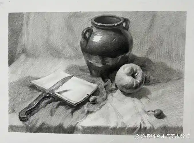 美术中考素描必练!6步让你成为"考试型选手",内含详细图解!
