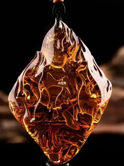 极品巴西黄水晶财神