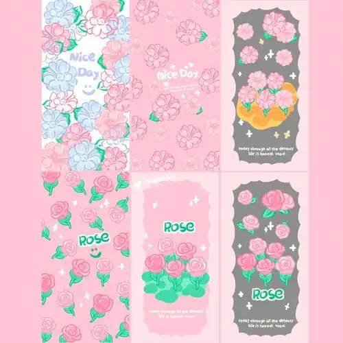 520粉色浪漫壁纸少女心爆棚