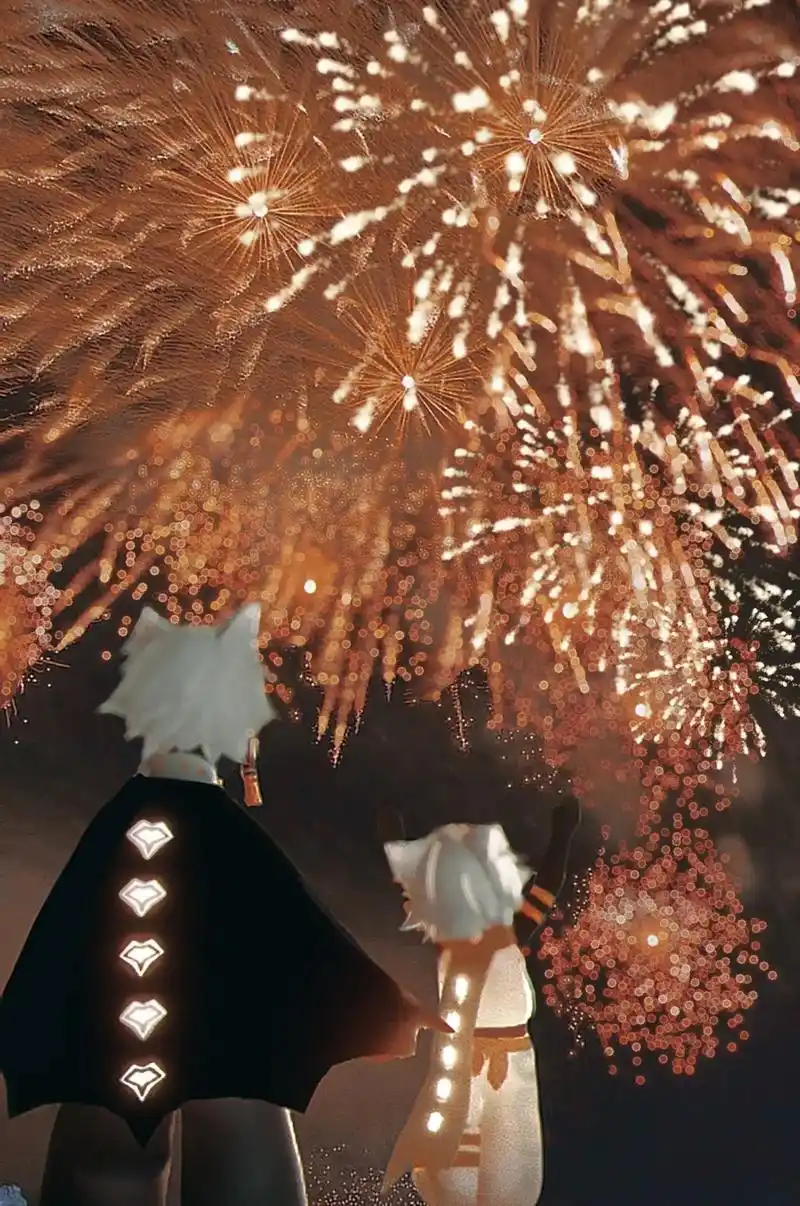 看～烟花 #sky光遇 #光遇 #氛围感 #光遇壁纸 #烟花 - 抖音