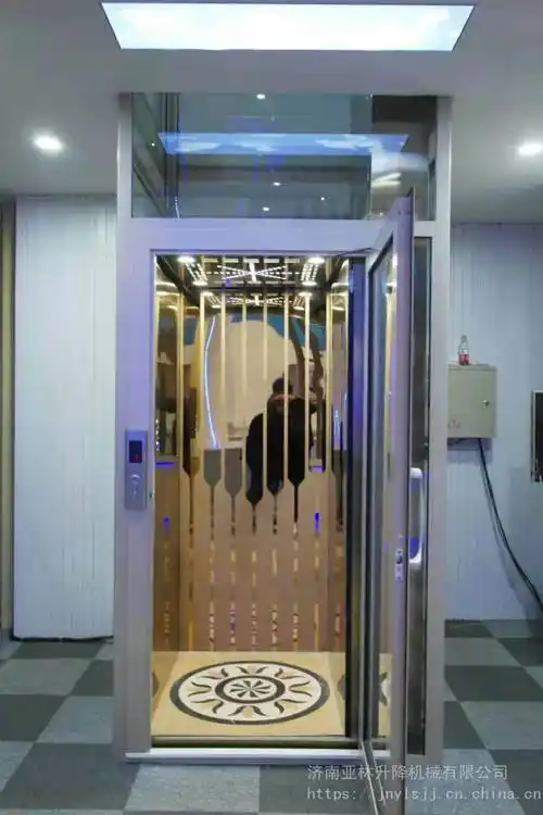 小型家用电梯二层三层价格别墅观光电梯老人残疾人家庭代步电梯亚林