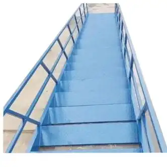 国瑞信德安全爬梯基坑爬梯基坑斜梯工地安全通道安全平台 可定制 一米