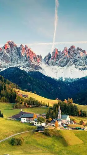 华为锁屏风景壁纸