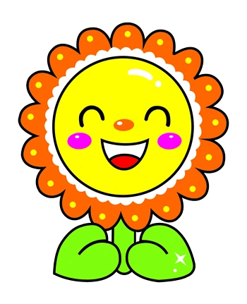 卡通太阳花