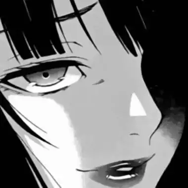 伤感动漫黑白女头像 很丧气病娇女头图片_女生头像_美头网