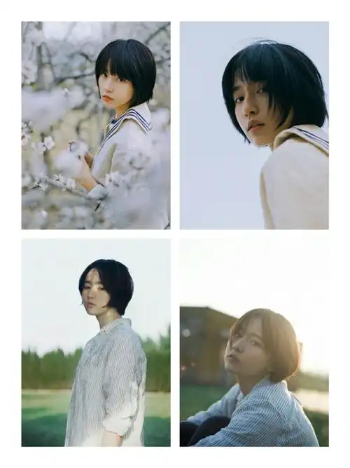 艺人摄影演员成果出道前9套日系写真集