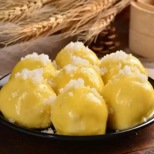 东北粘豆包正宗东北粘糯米纯手工芸豆馅黏豆包1袋9个粘糕真空黄白混搭