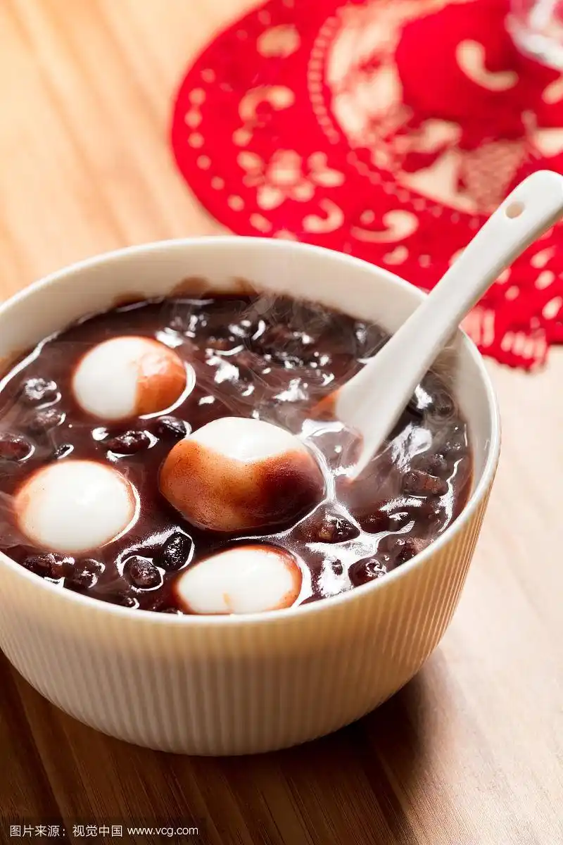 红豆汤圆