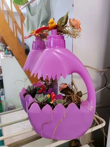 垃圾分类创意展 | 废旧物品打造个性花盆|生活垃圾|绿色生活|变废为宝