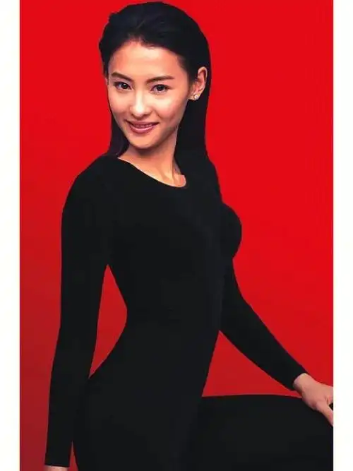 柏芝早年婷美内衣广告