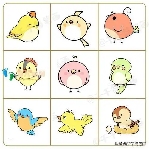 100种常见小动物简笔画素材大全简单实用快为孩子收藏吧