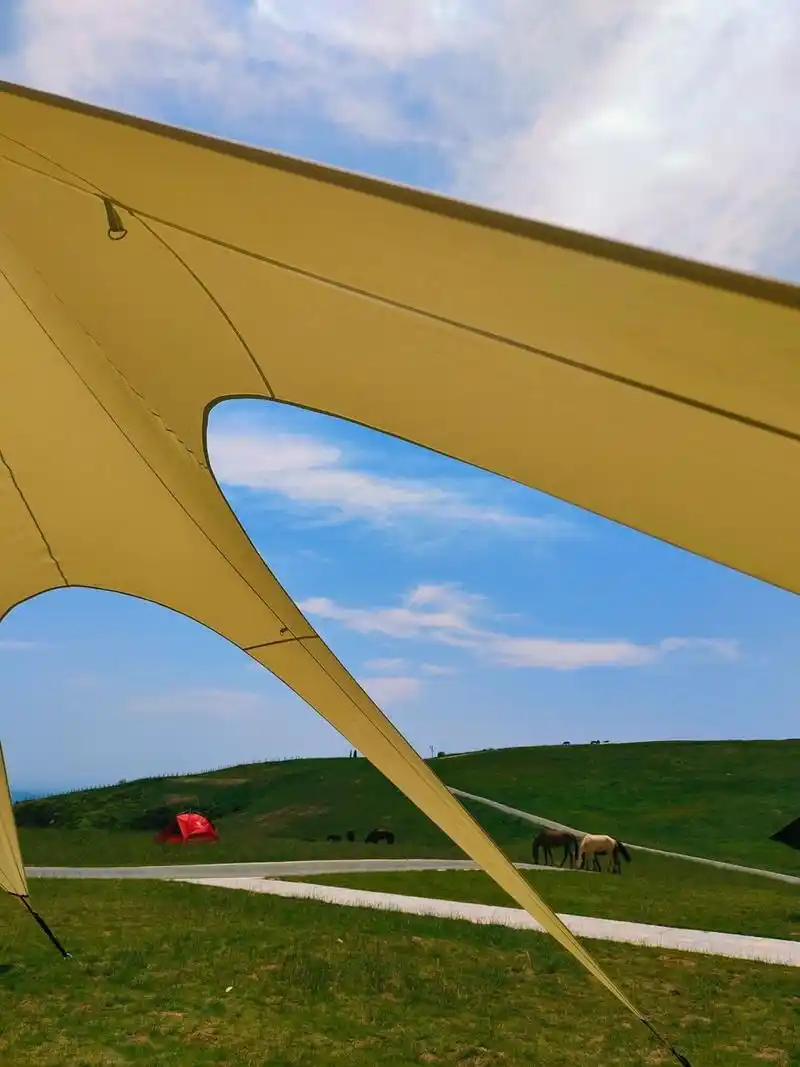 藏在郑州附近的高山草原98 小马高原位于河南省郑州市新密市伏羲山