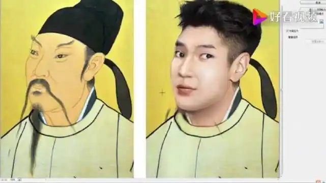 潇洒艺术#大众历史复原李白的少年长相后,很快引起热议:到底谁像李