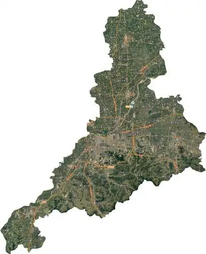 山东省济南市谷歌高清卫星地图下载