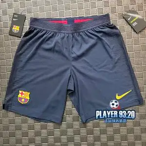 巴萨18-19赛季 主客场二客球迷版 球员版短裤 巴塞罗那球裤