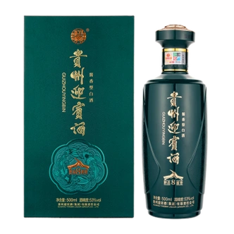 迎宾贵州迎宾酒 黔品8 53度 酱香型白酒 纯粮酿造 大曲坤沙年份酒 500