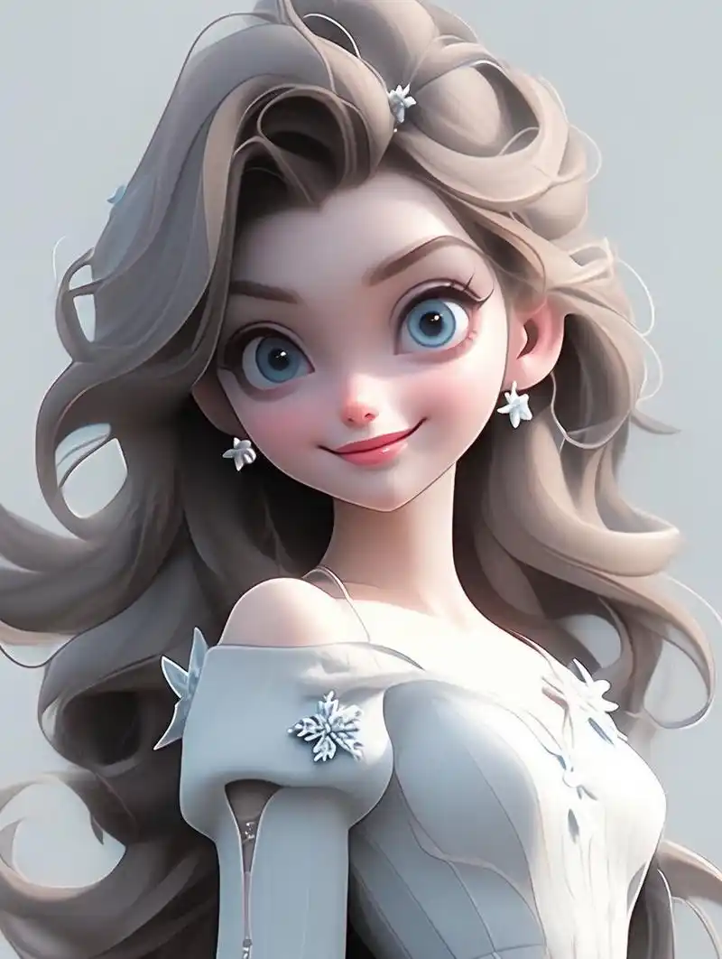 头像,没有你喜欢的吗71 ai绘画的迪士尼卡通头像,可爱的头像02