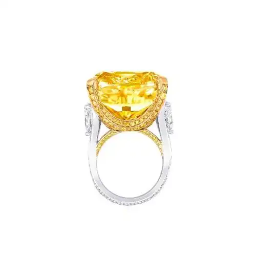 格拉夫黄钻戒指