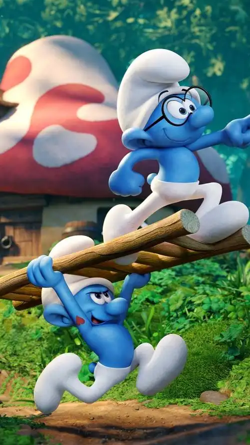 壁纸 蓝精灵3:失落的村庄 2017 3840x2160 uhd 4k 高清壁纸, 图片