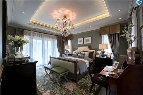 高贵典雅家装效果图设计图片