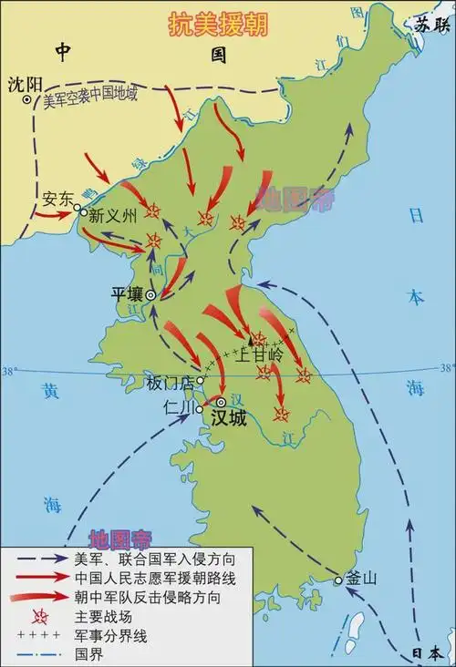 长津湖和水门桥在哪看地图一目了然