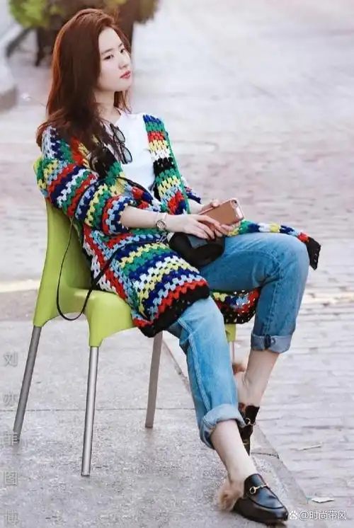 "神仙姐姐"刘亦菲春夏私服穿搭,太好看了