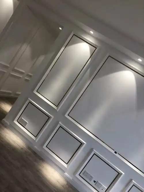 墙边框一字型收边吊顶包边金属自粘线背胶平板型1厘米305米金色镜面