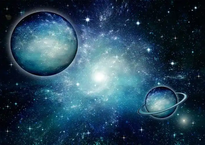 炫彩宇宙星球高清图片