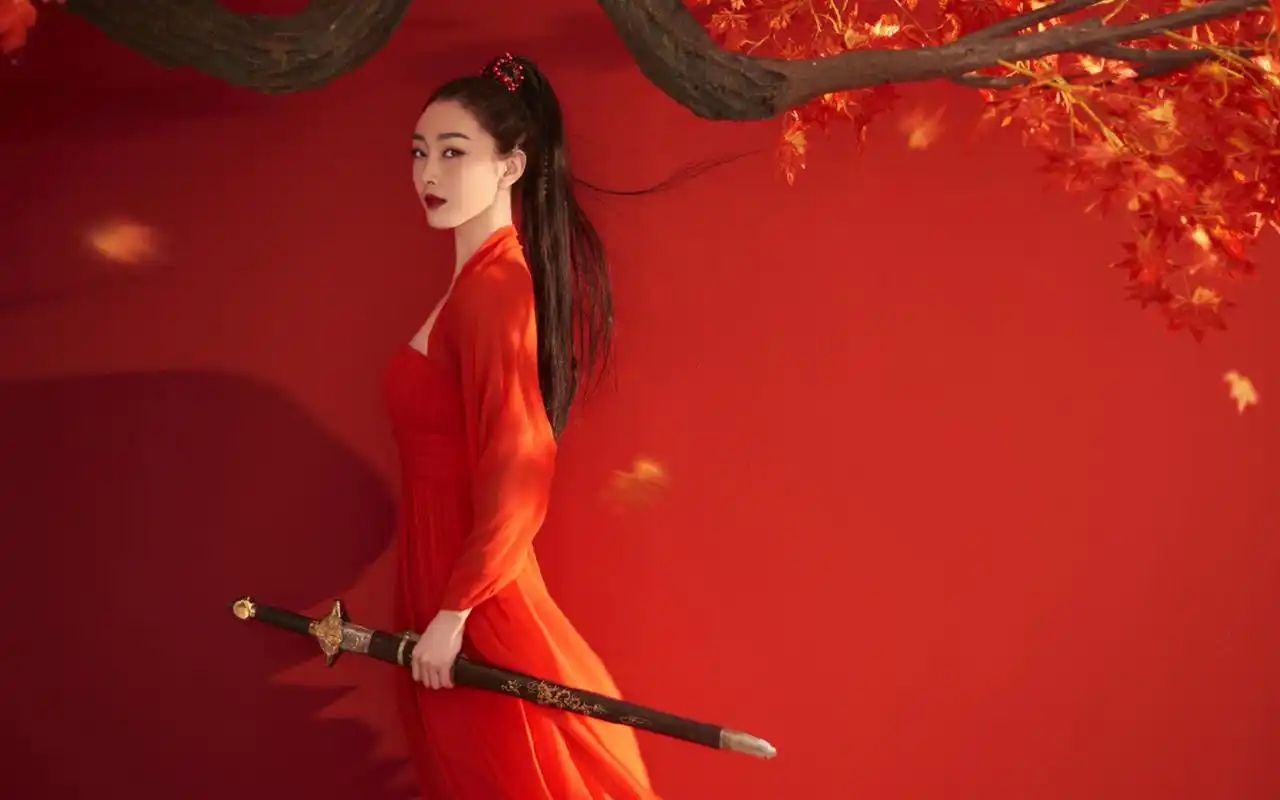 宣璐唯美古风写真桌面壁纸