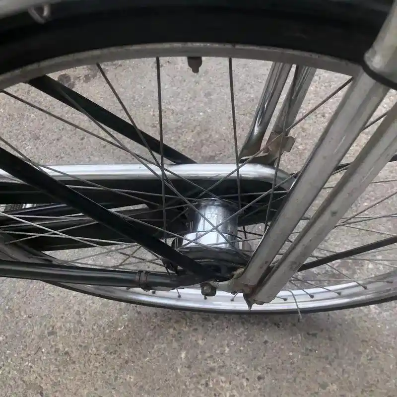 英国凤头自行车 1956年产,整车原装原漆,26车型大小,大米勒灯,丹麦锁