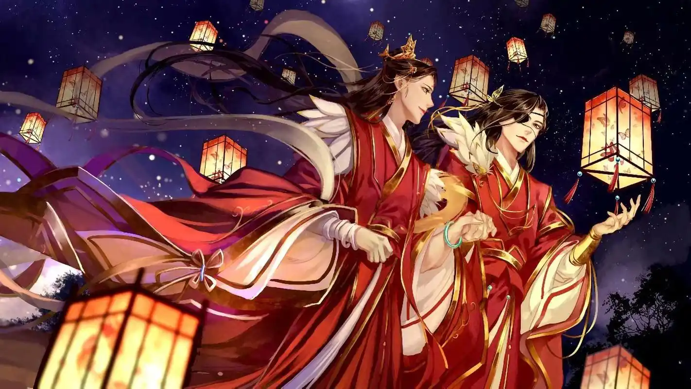 天官赐福壁纸图片_桌面壁纸图片_壁纸下载-元气壁纸