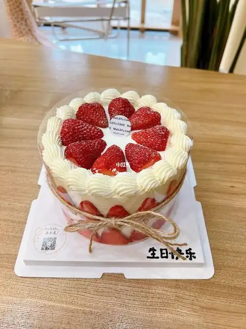 6寸动物奶油蛋糕