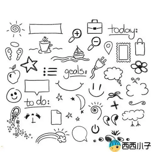 那么文字简笔画