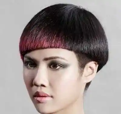 2022蘑菇头短发发型图片示范蘑菇头短发如何扎