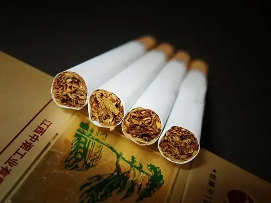 庐山黄精品香烟价格表和图片多少钱一包