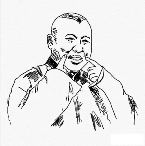 郭德纲简笔画职业人物简笔画