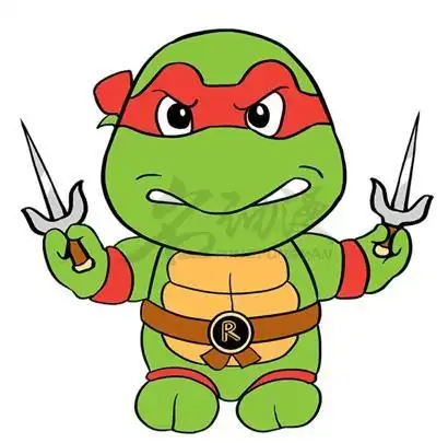 忍者神龟画法教你画超简单忍者神龟